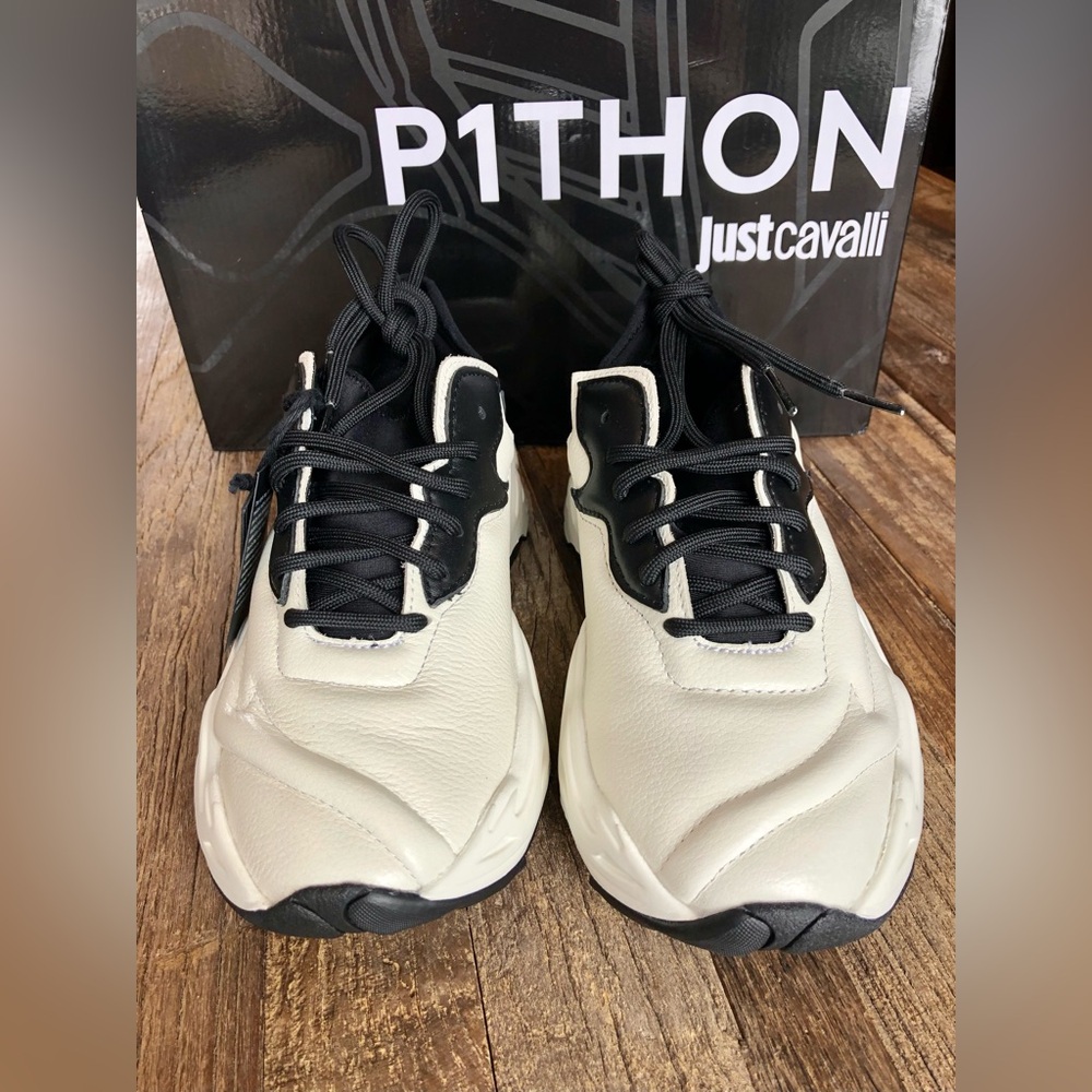 Just Cavalli Ecoleather P1thon Sneakers 6.5 (37)